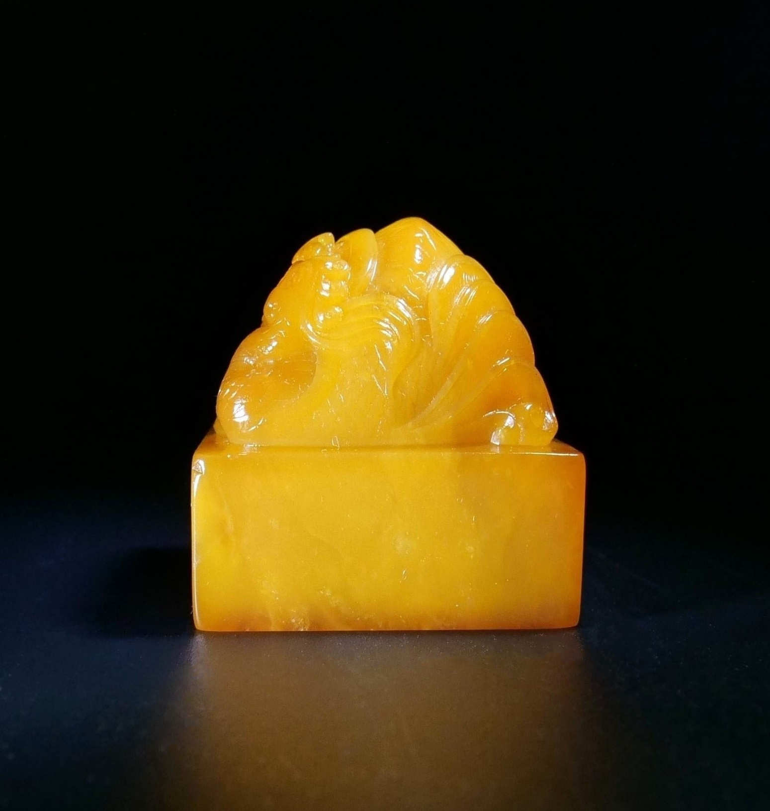 Tianhuang three-dimensional carving 'Phoenix Auspicious' patterned seal - The Treasure of the Emperor (2)