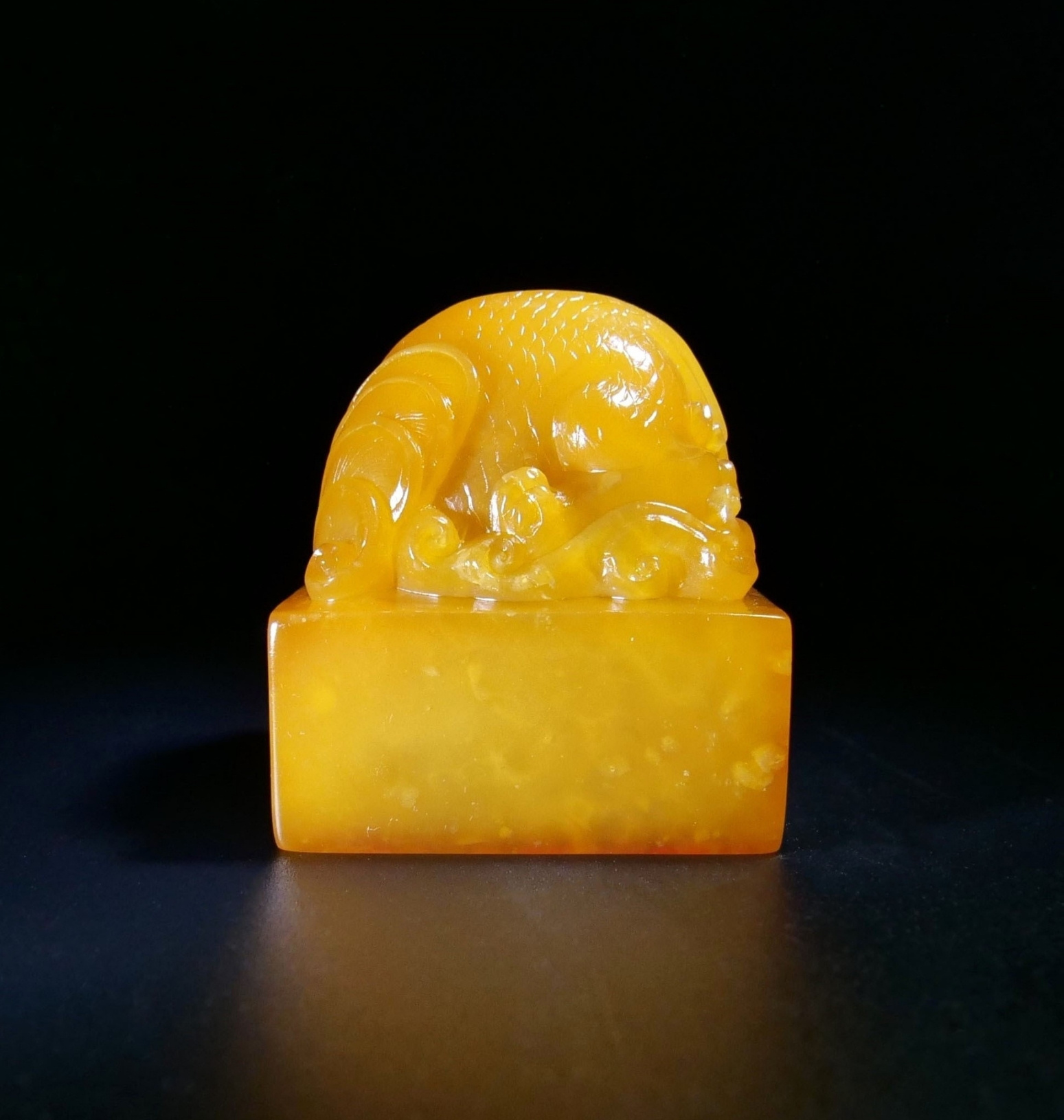Tianhuang three-dimensional carving 'Phoenix Auspicious' patterned seal - The Treasure of the Emperor (4)